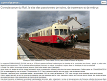 Tablet Screenshot of connaissance-du-rail.com